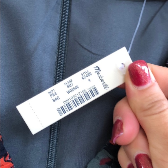 NEW • Madewell • Willowleaf Maxi Floral Dress 4 - Picture 7 of 8